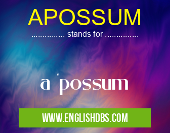 APOSSUM