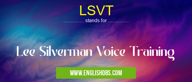 LSVT