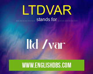 LTDVAR