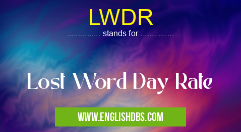 LWDR