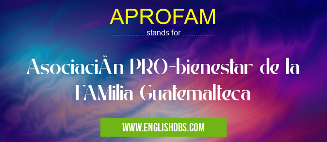 APROFAM