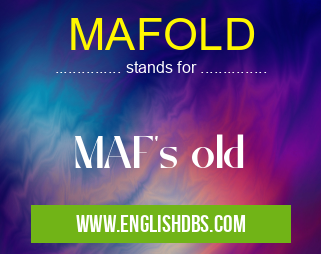 MAFOLD