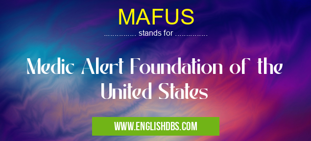 MAFUS