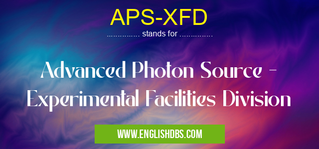 APS-XFD