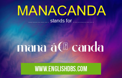 MANACANDA