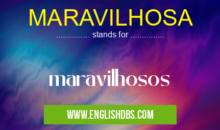 MARAVILHOSA