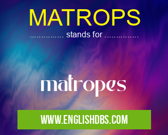 MATROPS