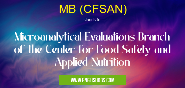 MB (CFSAN)