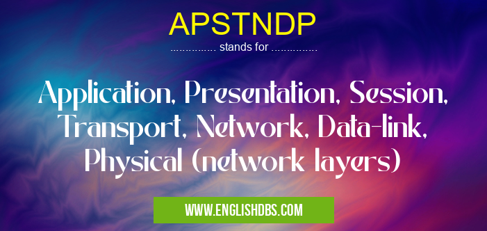 APSTNDP