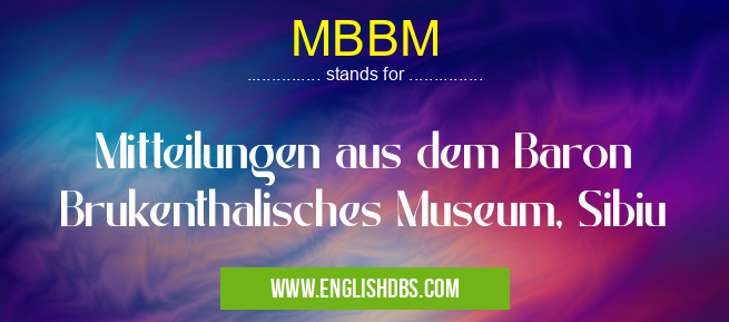 MBBM