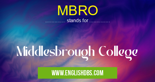 MBRO