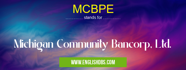 MCBPE