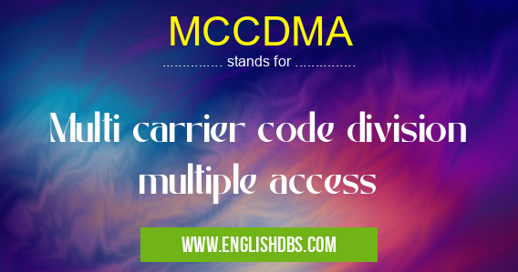 MCCDMA