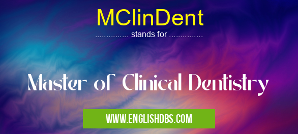 MClinDent