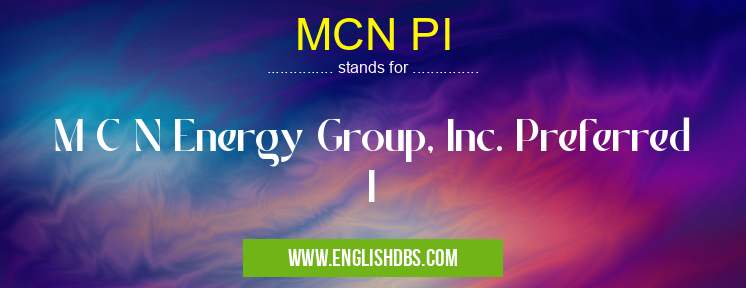 MCN PI