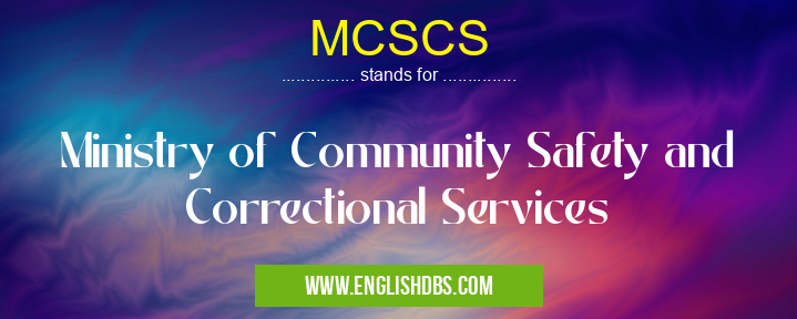 MCSCS