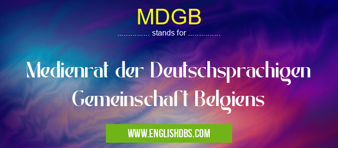 MDGB