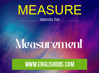 MEASURE