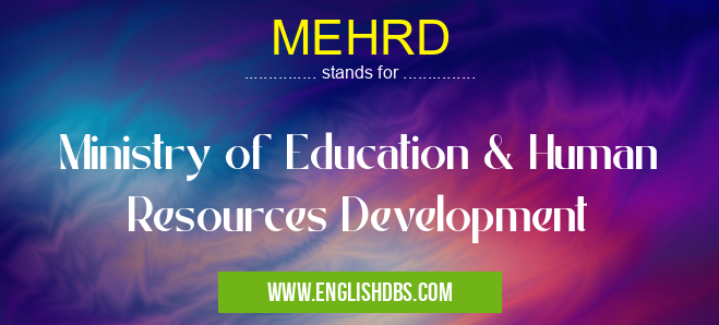 MEHRD