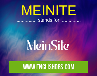 MEINITE