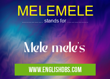 MELEMELE