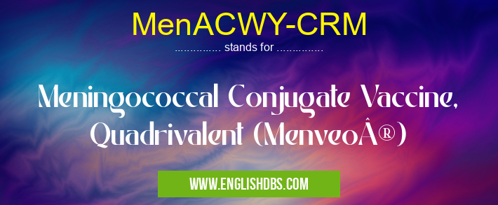 MenACWY-CRM