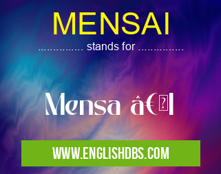 MENSAI