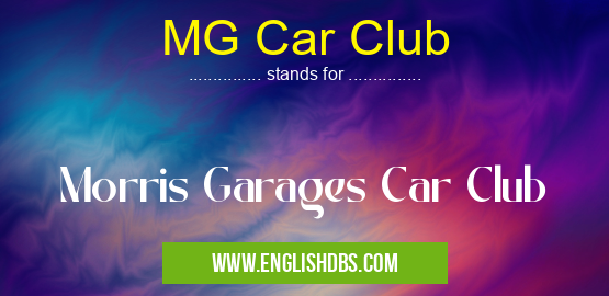 MG Car Club