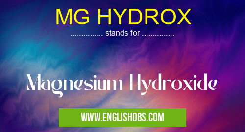 MG HYDROX