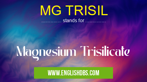 MG TRISIL