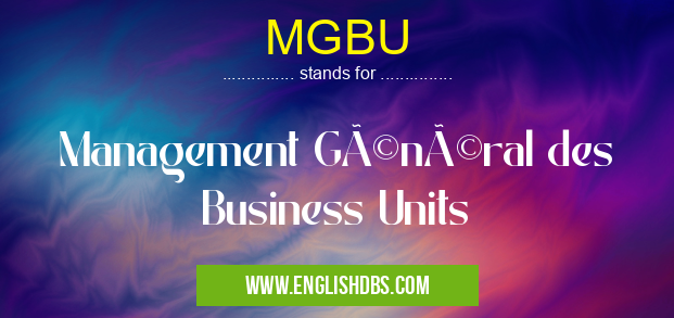 MGBU