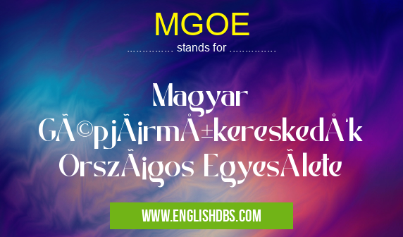 MGOE