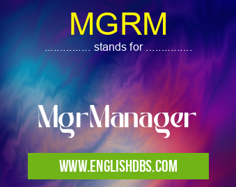 MGRM