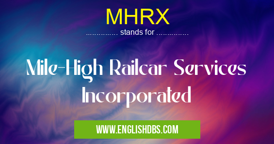 MHRX