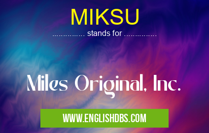 MIKSU