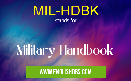 MIL-HDBK