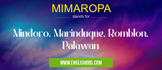 MIMAROPA