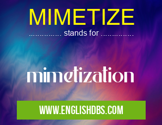 MIMETIZE