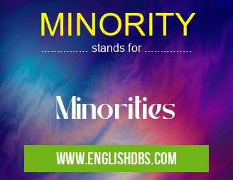 MINORITY