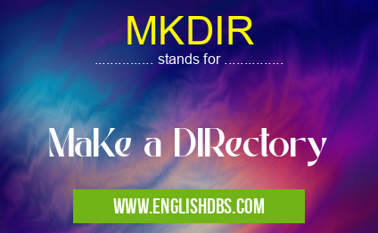 MKDIR