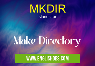 MKDIR