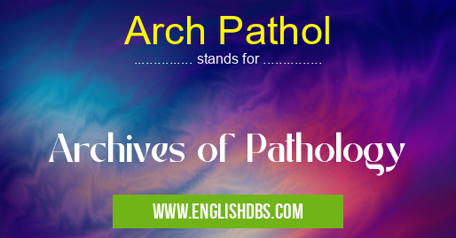 Arch Pathol