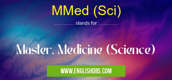 MMed (Sci)