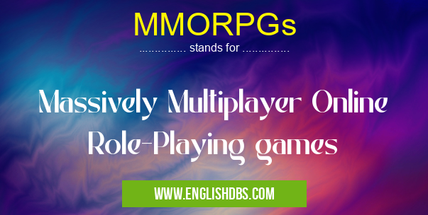 MMORPGs