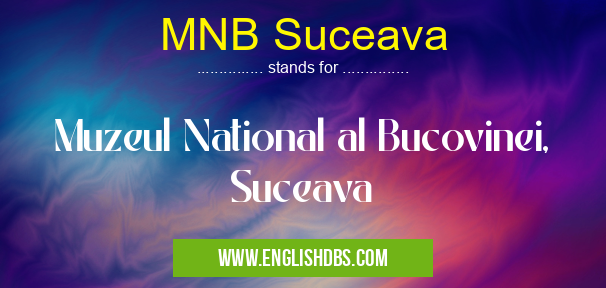 MNB Suceava