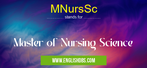 MNursSc