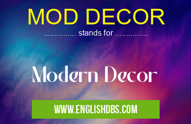 MOD DECOR