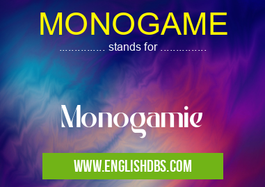 MONOGAME