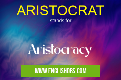 ARISTOCRAT