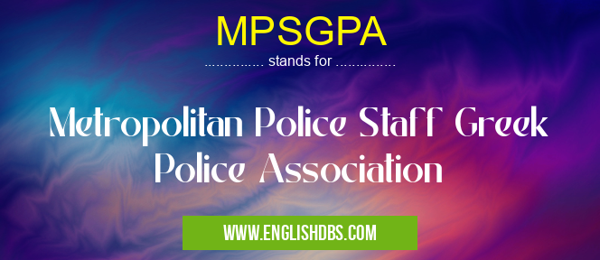 MPSGPA